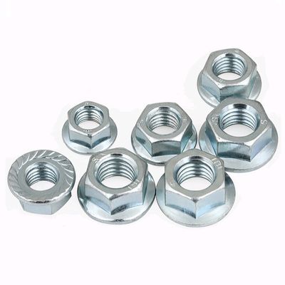 Sistema di misurazione metrico DIN 6923 Noce di flange esessuale galvanizzata con bullone OEM accettabile