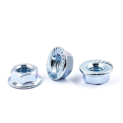 Sistema di misurazione metrico DIN 6923 Noce di flange esessuale galvanizzata con bullone OEM accettabile