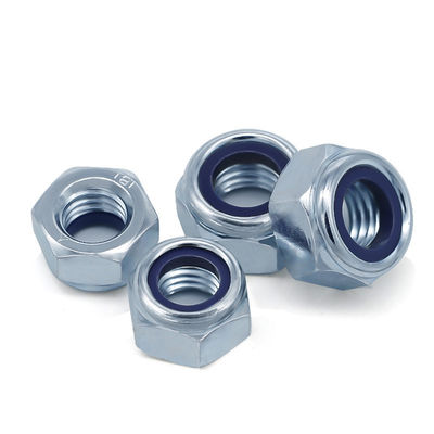 DIN985 Noce esessuale galvanizzata a chiusura nera di grado 4.8/6.8/8.8/10.9/12.9 da fissaggio