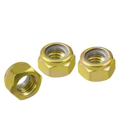 DIN985 Noce esessuale galvanizzata a chiusura nera di grado 4.8/6.8/8.8/10.9/12.9 da fissaggio