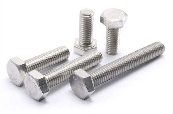 Grado di costruzione SUS304 Stainless Steel Hex Head Bolt and Nut Din933 per la costruzione