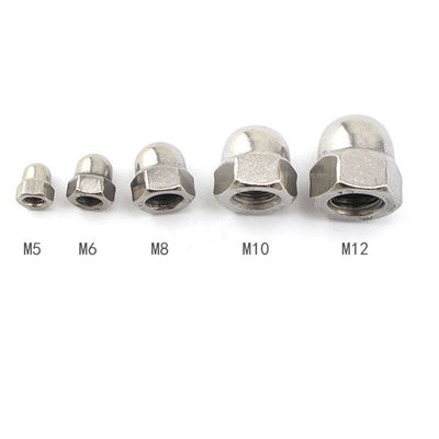 Costruzione M2-M30 Fastener 304 acciaio inossidabile Hexagon Round Head Nut con coperchio decorativo