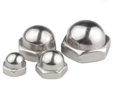 Costruzione M2-M30 Fastener 304 acciaio inossidabile Hexagon Round Head Nut con coperchio decorativo