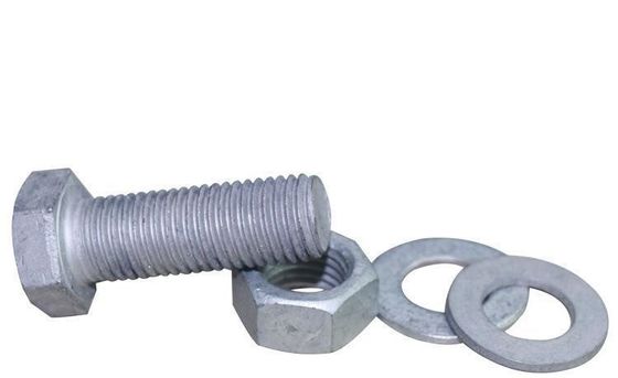 M6-M36 DIN933 Vetture per bulloni esessuali Fasciatori per dadi esessuali con finitura semplice