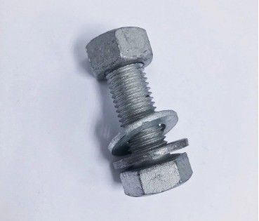 Bolt DIN933 DIN934 galvanizzato a caldo di livello industriale per prestazioni durature