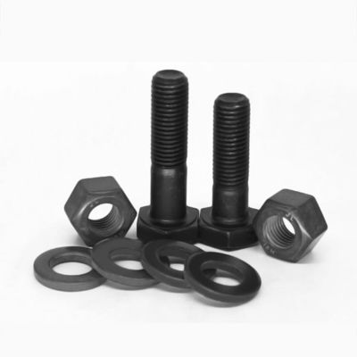 Alte precisione M9 M10 M38 M42 M50 M72 Black Oxide Carbon Steel Hex Bolts Standard DIN