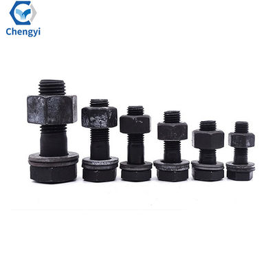 Alte precisione M9 M10 M38 M42 M50 M72 Black Oxide Carbon Steel Hex Bolts Standard DIN