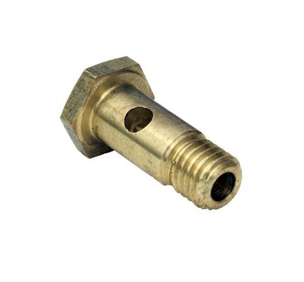 Bolt per banjo a olio in acciaio inossidabile/carbonio con tubo di frenatura a buco Bolt a buco doppio e singolo