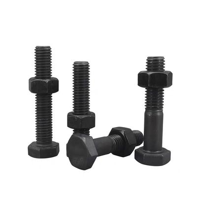 M6-M36 DIN933 Vetture per bulloni esessuali Fasciatori per dadi esessuali con finitura semplice