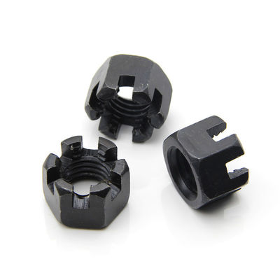 8.8/10.9/12.9 Ect Grade Metric Slotted Nut DIN935 per sistema di misurazione e resistenza