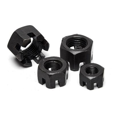 8.8/10.9/12.9 Ect Grade Metric Slotted Nut DIN935 per sistema di misurazione e resistenza