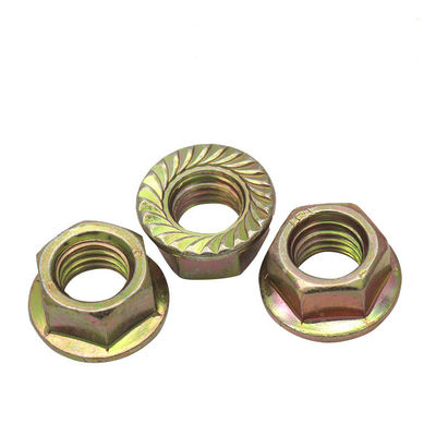 Finitura lucidata in acciaio inossidabile 304 Noce esagonale con rivestimento in zinco colorato