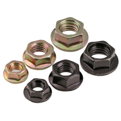 Finitura lucidata in acciaio inossidabile 304 Noce esagonale con rivestimento in zinco colorato