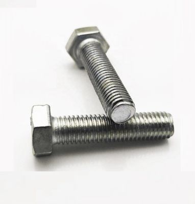 9mm zinc-plating in acciaio inossidabile Hex Noce e bullone Zinc Finish per la versatilità