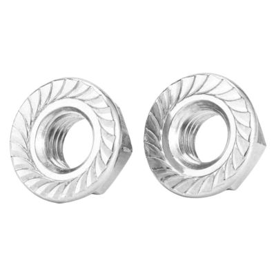 304 acciaio inossidabile Hexagon Spline Flange Nut DIN6923 Nylon Lock Building Essential