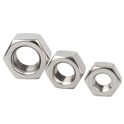Industria automobilistica Galvanizzato Bianco Blu Zinco Placcato Noce Esessuale DIN934 bulloni e dadi