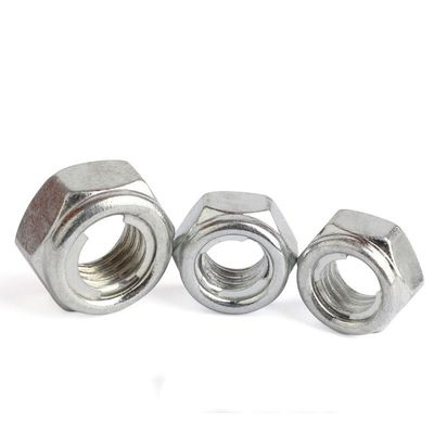 Noccioline Metallo inserto DIN980 M8 M10 M12 M16 Acciaio inossidabile Noccioline e noccioline ASTM