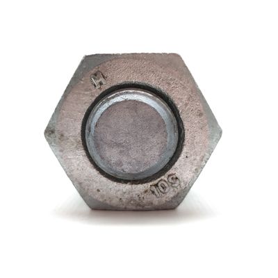 M16 HDG Cerniera elettrica a testa esessuale con dadi esessuali e acciaio da lavaggio di grado 8.8/6.8 ossido nero