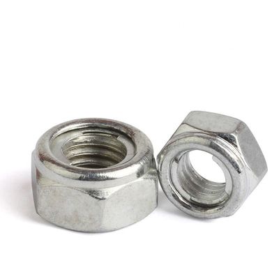 Noccioline Metallo inserto DIN980 M8 M10 M12 M16 Acciaio inossidabile Noccioline e noccioline ASTM