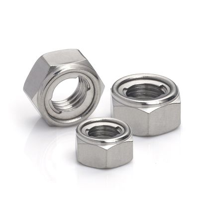 Noccioline Metallo inserto DIN980 M8 M10 M12 M16 Acciaio inossidabile Noccioline e noccioline ASTM