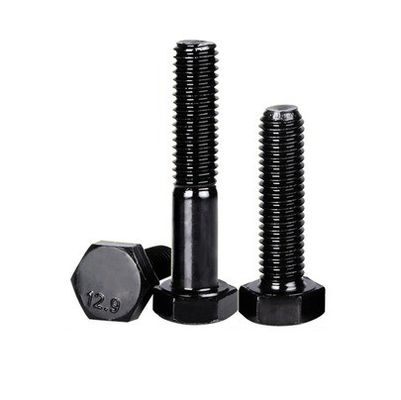 Bolt di presa esagonale in acciaio ad alta resistenza galvanizzato M6-M30 DIN933 grado 8.8/10.9/12.9