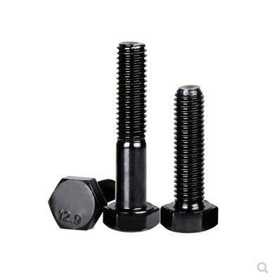 Bolt di presa esagonale in acciaio ad alta resistenza galvanizzato M6-M30 DIN933 grado 8.8/10.9/12.9