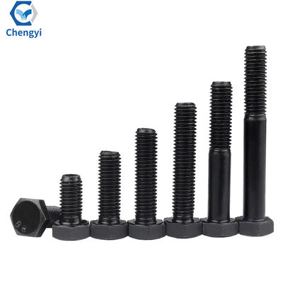 ISO9001 Certificato M6-M36 M10 Black Hex Bolt Nut Washer 8.8 12.9 Grado con standard DIN