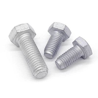 DIN933 DIN931 bulloni a testa esagonale ad alta resistenza HDG galvanizzati a caldo
