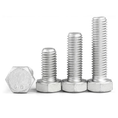 Bulloni a testa esagonale esagonale DIN931 DIN933 M6-M36 Dacromet esagono ANSI esagono UNC UNF