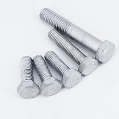 Bulloni a testa esagonale esagonale DIN931 DIN933 M6-M36 Dacromet esagono ANSI esagono UNC UNF