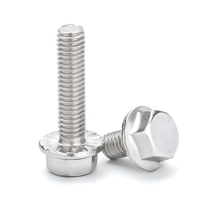 Acciaio inossidabile A2 70 A4 80 Hex flange bullone DIN6921 Fornitura diretta per e finitura semplice