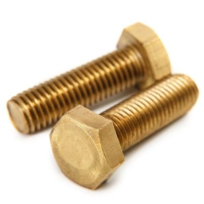 DIN933 DIN931 Cerniere a testa esagonale di ottone per la costruzione