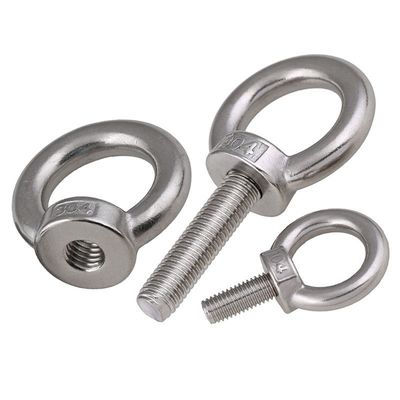 Fornitura diretta Custom A2 70 A4 80 Triangolo in acciaio inossidabile Anello di sollevamento Anello per occhi