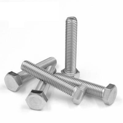 DIN933 Acciaio standard ad alta resistenza a denti completi Esternal Hexagon Bolt Hot Dip Galvanized