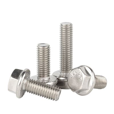 ISO9001 Certificato Grado 8.8 Cerniera di flange esagonale galvanizzata con lavastoviglie DIN 6921