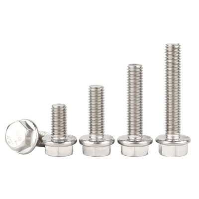 ISO9001 Certificato Grado 8.8 Cerniera di flange esagonale galvanizzata con lavastoviglie DIN 6921