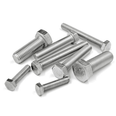 Testa esessuale in acciaio inossidabile bullone a filo intero DIN933 grado 4.8/8.8/10.9/12.9 HDG Finitura