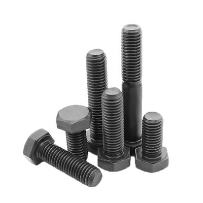 ISO9001 Certificate Strength Galvanized Steel Hex Bolt DIN933 per applicazioni aerospaziali