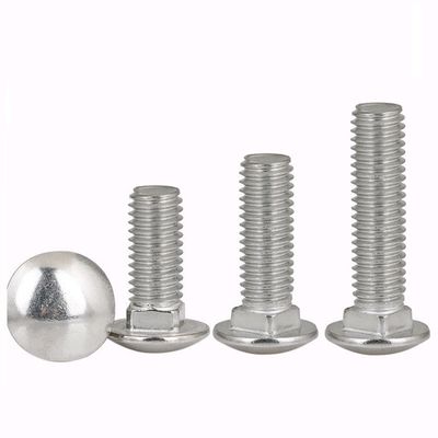 Ossido di ferro nero galvanizzato Mezza testa rotonda Cuadrato collo bulloni DIN603 con standard DIN