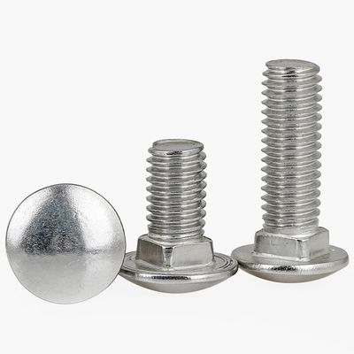 Ossido di ferro nero galvanizzato Mezza testa rotonda Cuadrato collo bulloni DIN603 con standard DIN