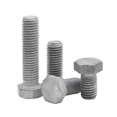 M6 M8 Alta resistenza DIN931 DIN933 Grado 4.8 8.8 10.9 12.9 Testa esessuale bullone e dadi