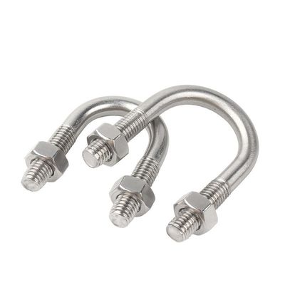 Bolt di pinza a forma di tubo in U con lavastoviglie a noci esatte di grado 4.8/8.8/10.9/12.9